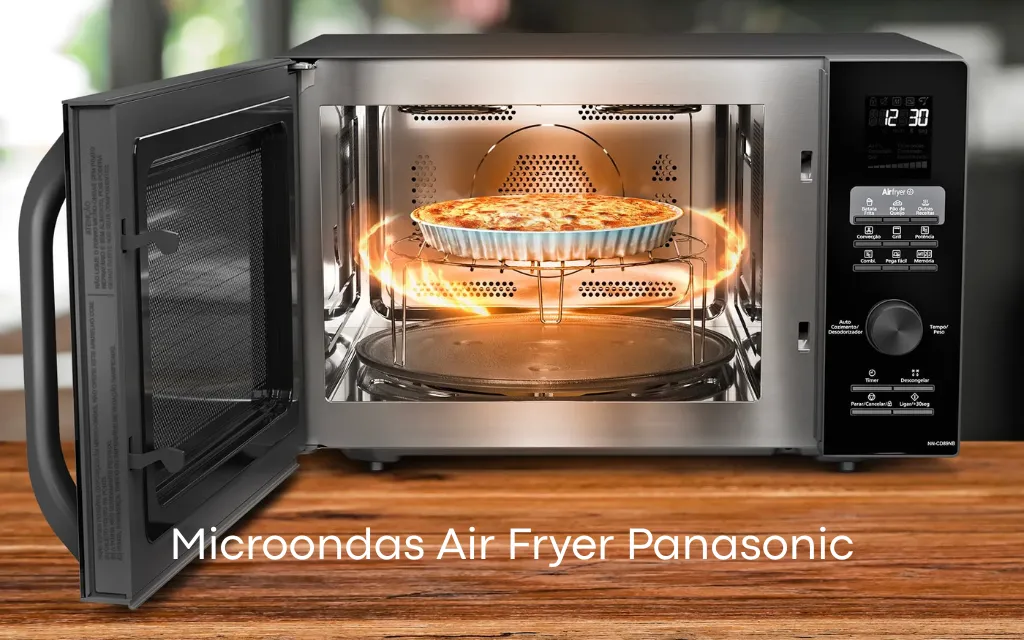 microondas air fryer panasonic é bom