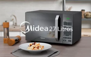 microondas midea 27 litros é bom