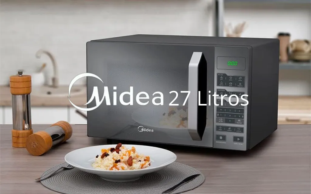 microondas midea 27 litros é bom